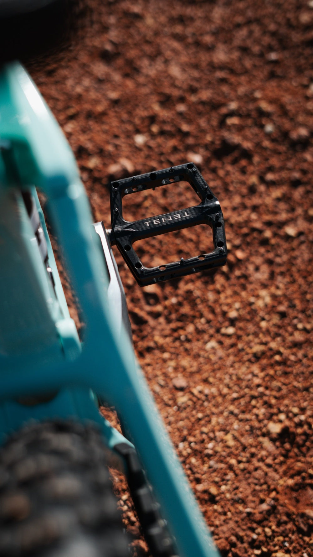 Black Tenet pedal on Johny's bike.